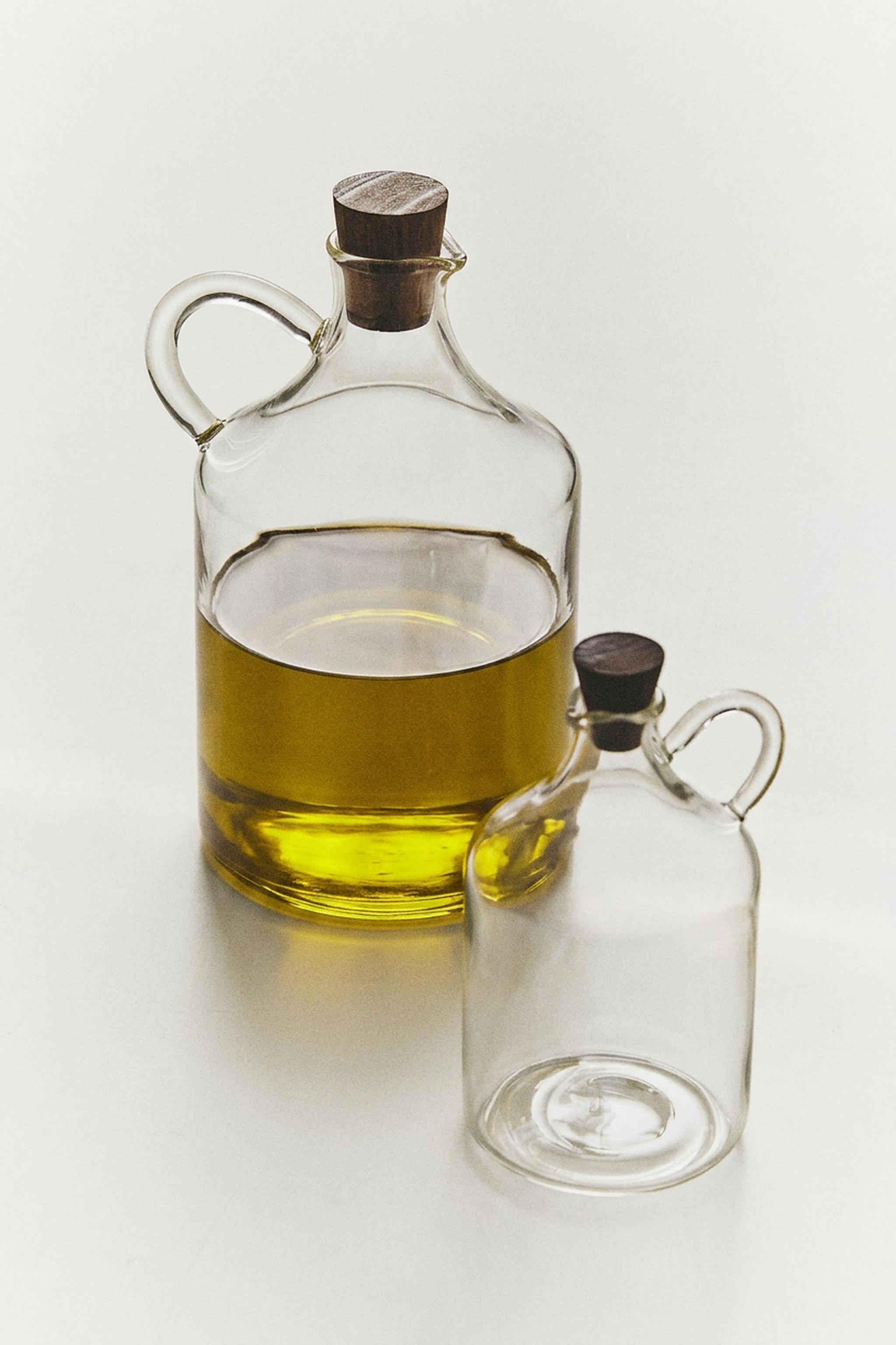 BOROSILICATE GLASS OIL AND VINEGAR CRUET
